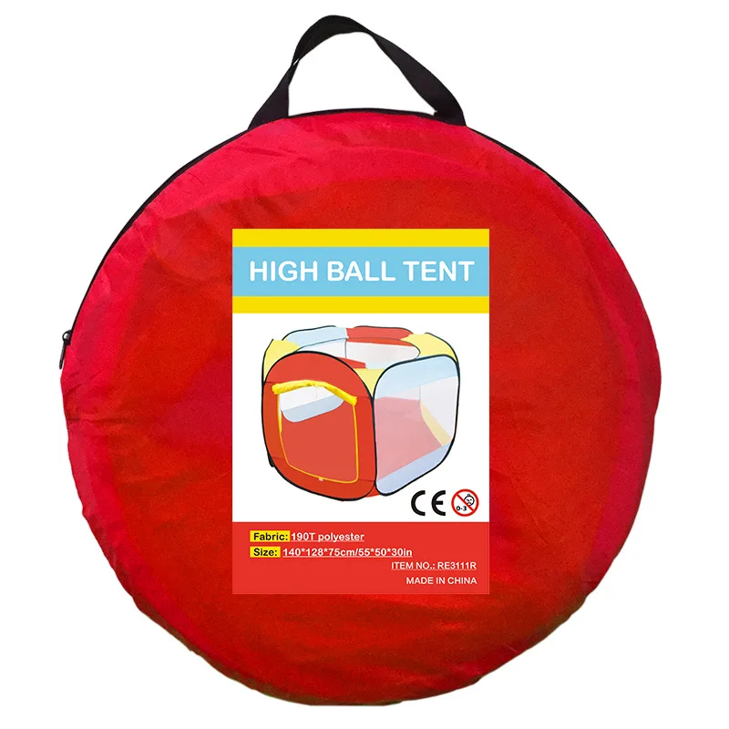 Children's Tent Ball Pool Outdoor Foldable Fence Ball Pool Interactive Games Tent Toy House 5