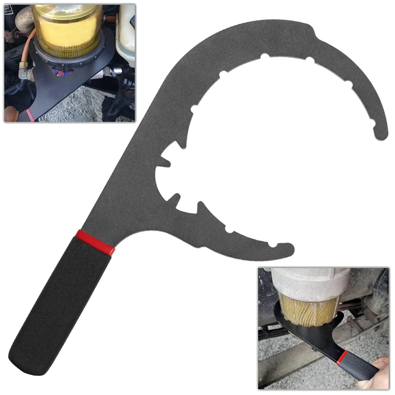 

Гаечный ключ для фильтра дизельного топлива 61090 для 5-дюймового инструмента для удаления масляного фильтра Davco, для дизельного топлива Pro 230, 232, 233, 234, 242, 243, запасные части