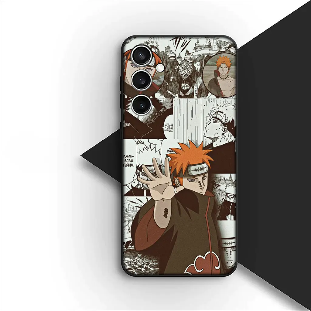 Akatsuki Naruto Pain-Themed Soft Phone Case