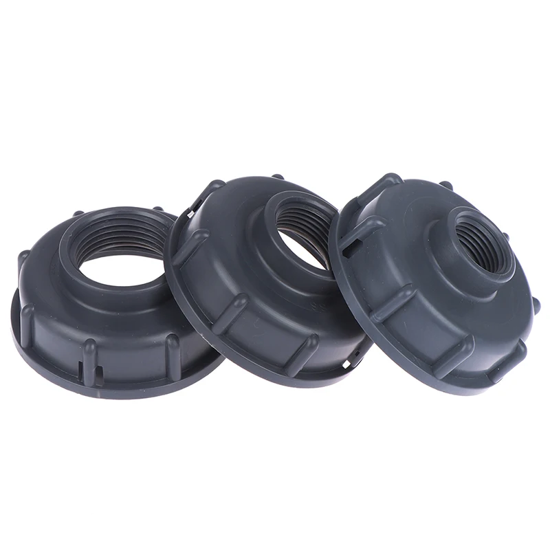 Tank Fitting Connector Durable S60X6 Coarse Threaded Cap 60mm Female thread to 1/2",3/4",1" Adaptor IBC Tank Adapter