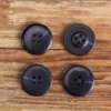 10pcs Blue Mens Classic Suit Buttons For Clothing Matte Wide Rim Round Sewing Accessories Curved Rim Womens Coat Sweater Knit 4