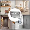 Key Holder For Wall Adhesive Key Organizer Shelf With Hooks Aesthetic Key Holder Wall Decor For Hallway Bedroom Entryway Living 5