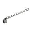 Package Content Secure Fixture Adjustable Compatibility Secure Fixture Telescopic Design Walk In Shower Screen Door 3