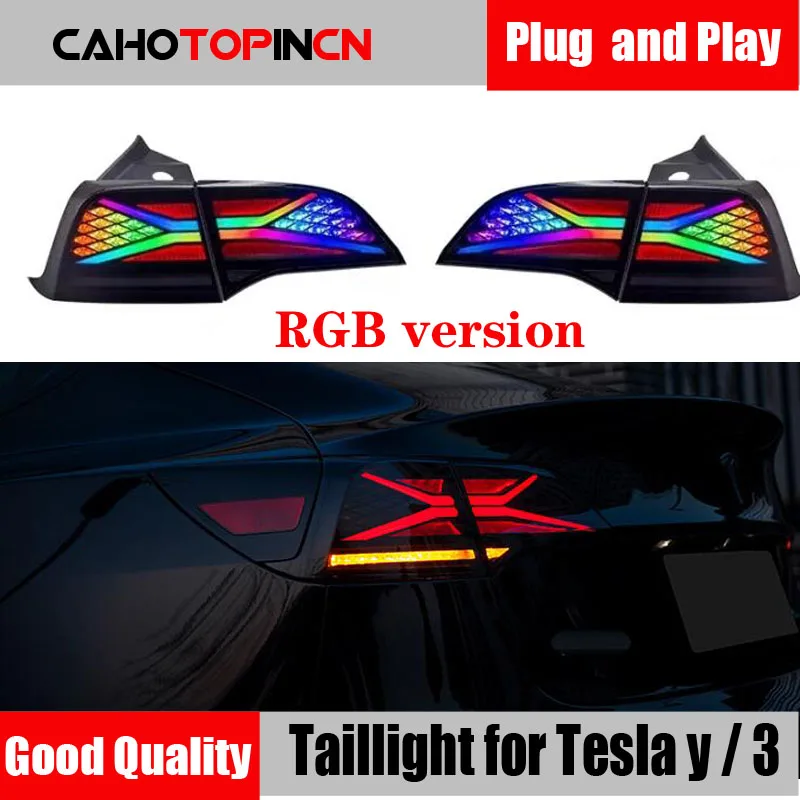 Car-Tail-Light-for-Tesla-Model-3-Model-Y-2017-2022-Led-Taillights ...
