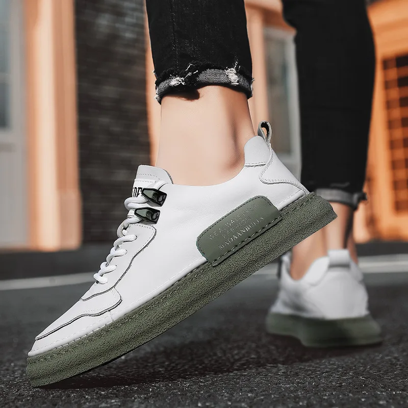 Autumn Fashion Men's Sneakers Breathable Casual Sport Shoes Mens Designer Men ;Lace Up Vulcanized Shoes Zapatillas Hombre 2
