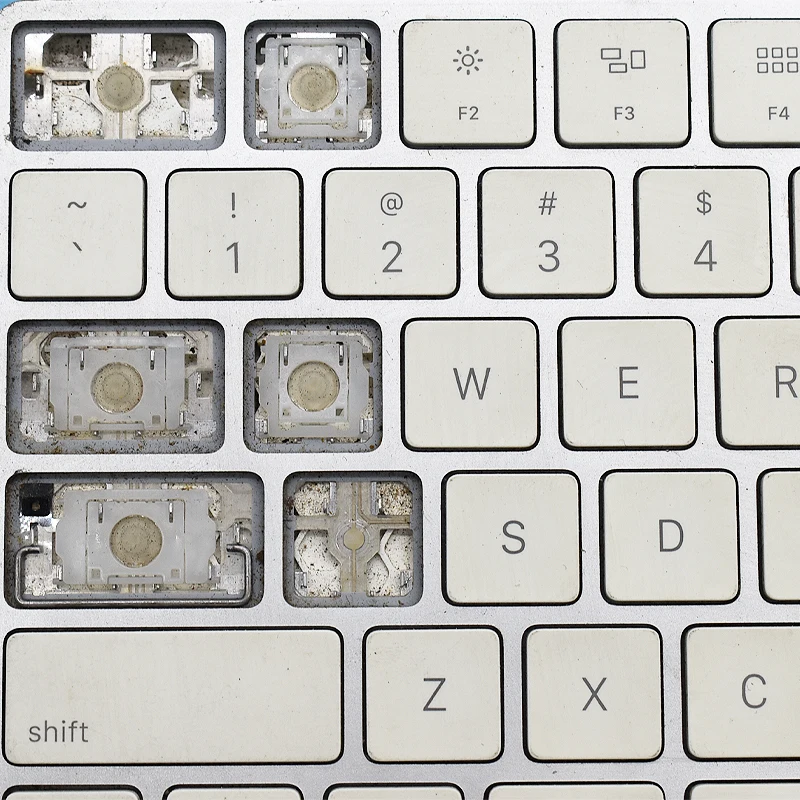 Replacement Keycap Key Cap &Scissor Clip&Hinge For Apple A1644 Magic 2 Bluetooth Keyboard KEY & Clips