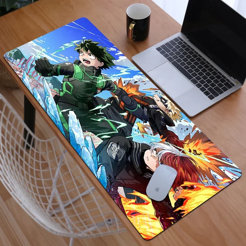 

Desk Accessories My Hero Academia Mause Pad Pc Cabinet Games Gamer Keyboard Mouse Mats Computer Desks Mousepad Anime Mat Gaming