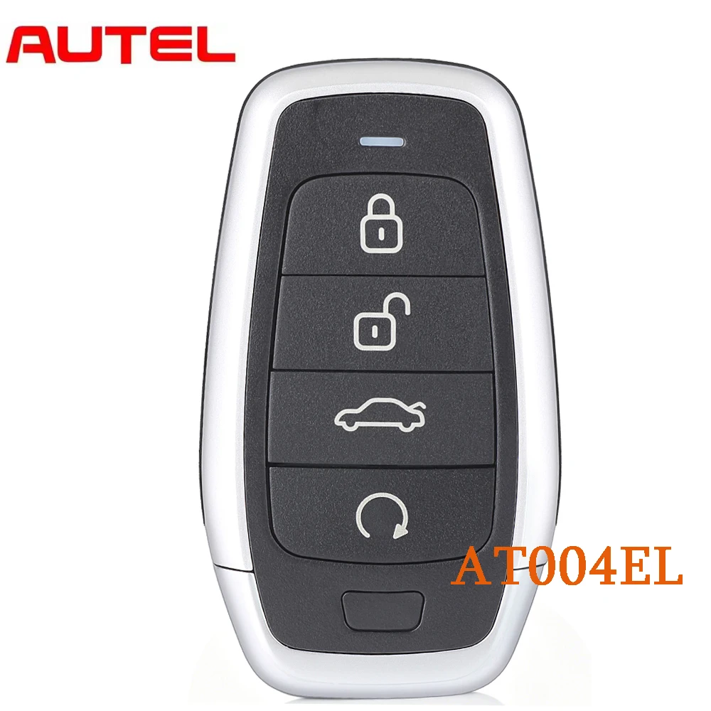 AT004EL IKEYAT004EL กุญแจรีโมทอัจฉริยะอเนกประสงค์ Autel สำหรับ KM100 IM508 IM608 KM100E ไม่มีใบมีดกุญแจ