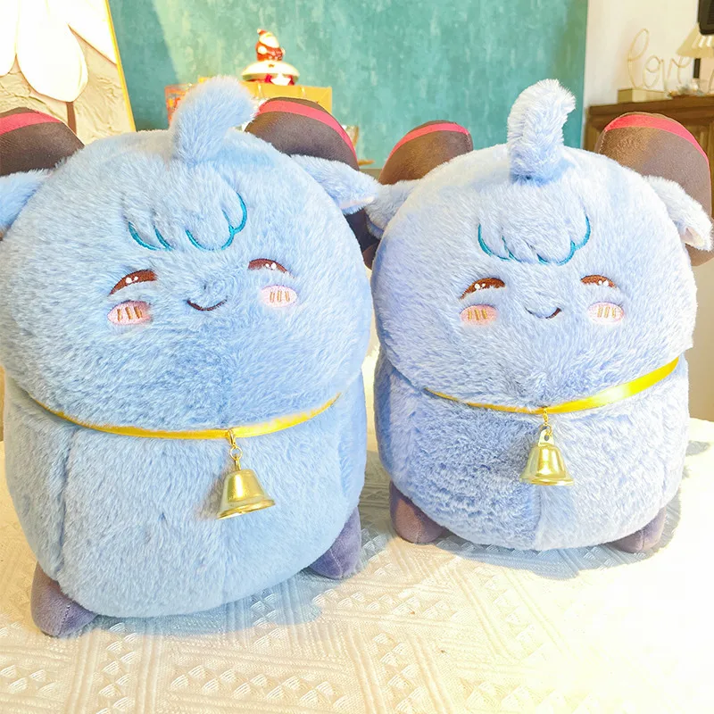 

Игра Genshin ударная кукла 20/40 см, плюшевая игрушка, кавайный персонаж ганью, Кокосовая Овечка, кокозовая коза, подушка для периферической анимации, подарки для детей