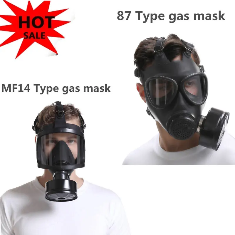 Masque à gaz MF14 Type IIR - Filtre anti-chimique biologique radioactif