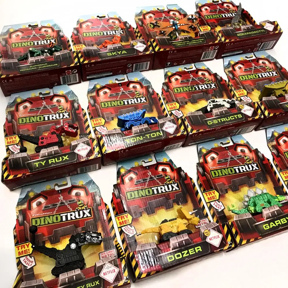 Dinosaur Truck Removable Dinosaur Toy Children's Gifts Toy Dinosaur Models Mini Child Toys Car For Dinotrux Mini Models New Gift 2