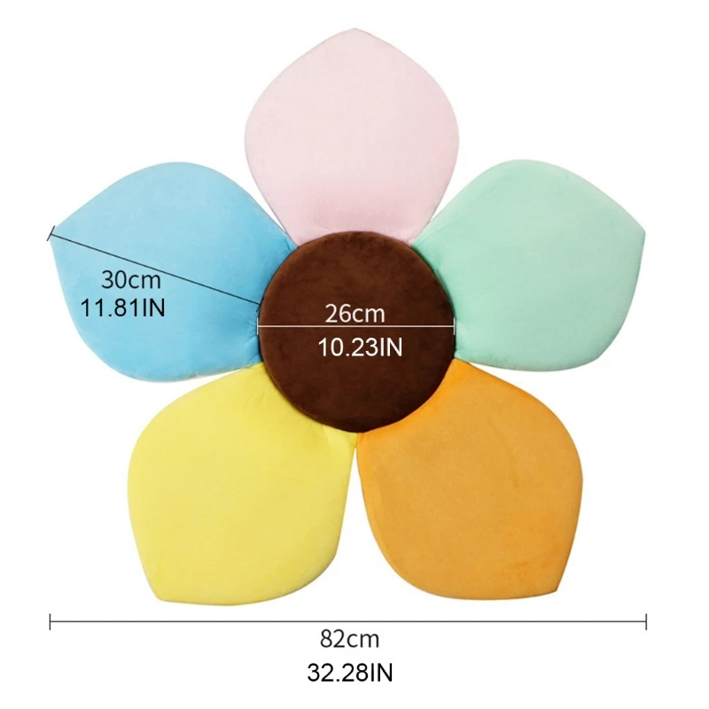 Flower Baby Bath Pad Infant Comfort Bathtub Mat Tub Support Lounger Sink Bath Cushion for Newborn Photo Props