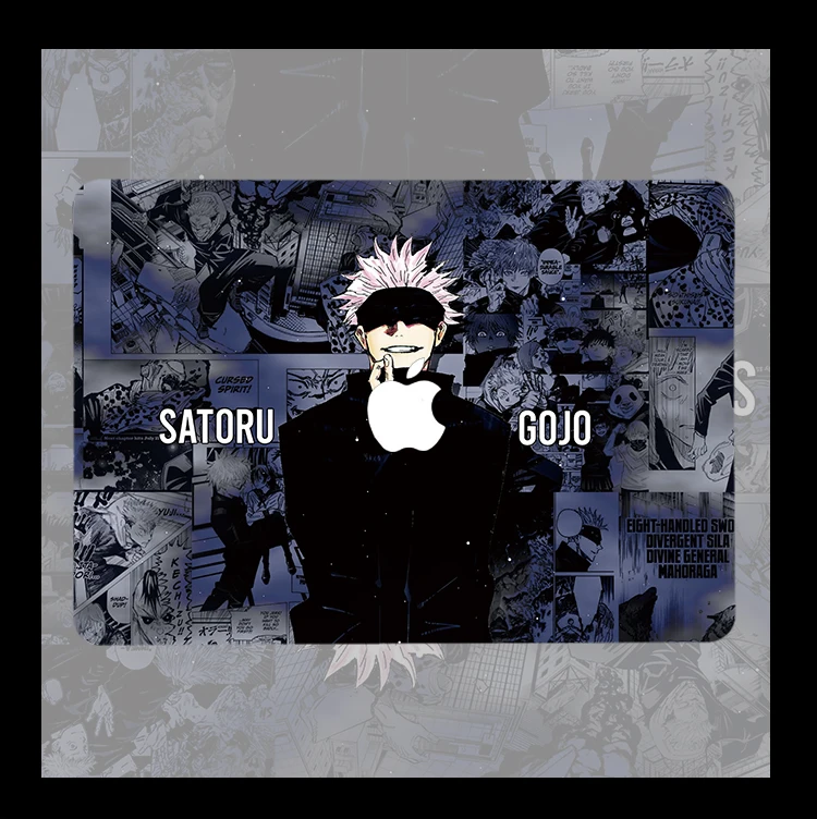 Jujutsu Kaisen Anime Satoru Gojo Case A2681 Per Macbook Air M2 M1 Pro 13 14 16 Mac Hard Shell Retina A2681 A2337 A2338 Laptop