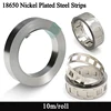 1/3Pcs 18650 Li-ion Battery Nickel Sheet Plate Nickel Plated Steel Belt Strip Connector Spot Welding Machine Battery Connector 1