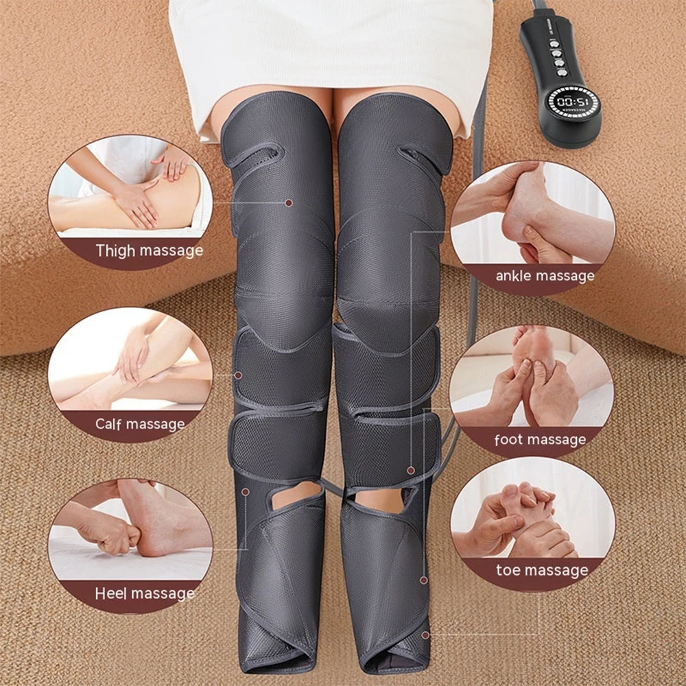 Heated Air Compression Leg Massager