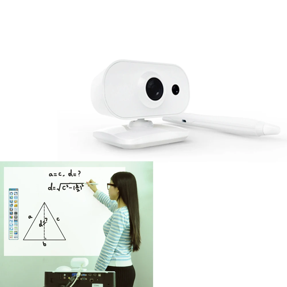 Design Pie Interactive Whiteboard Induction Receiver Precise Multi-Touch Smart Board For Most Projector Upgrade Accessories