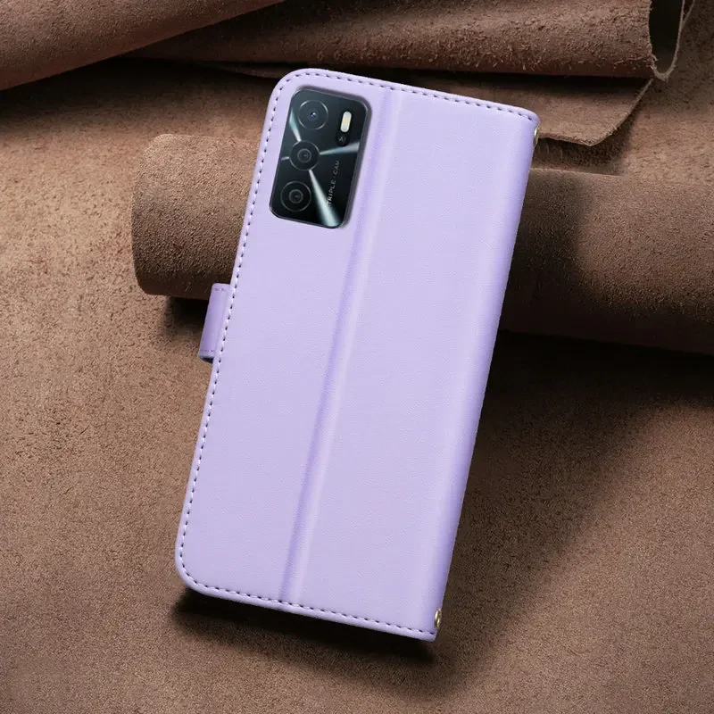 GLANDOTU Cover Oppo A54 5G / A74 5G, Custodia Oppo A54 5G Portafoglio, Cover Libro Oppo A74 5G con [Slot per Schede] [Chiusura Magnetica] Flip Case di