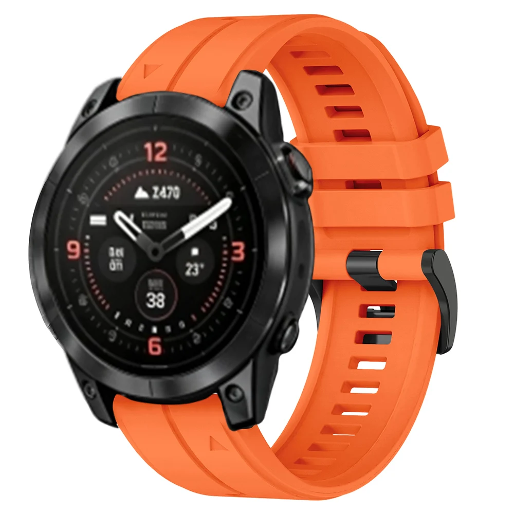 Durable Waterproof Silicone Band for Outdoor Sports Watches