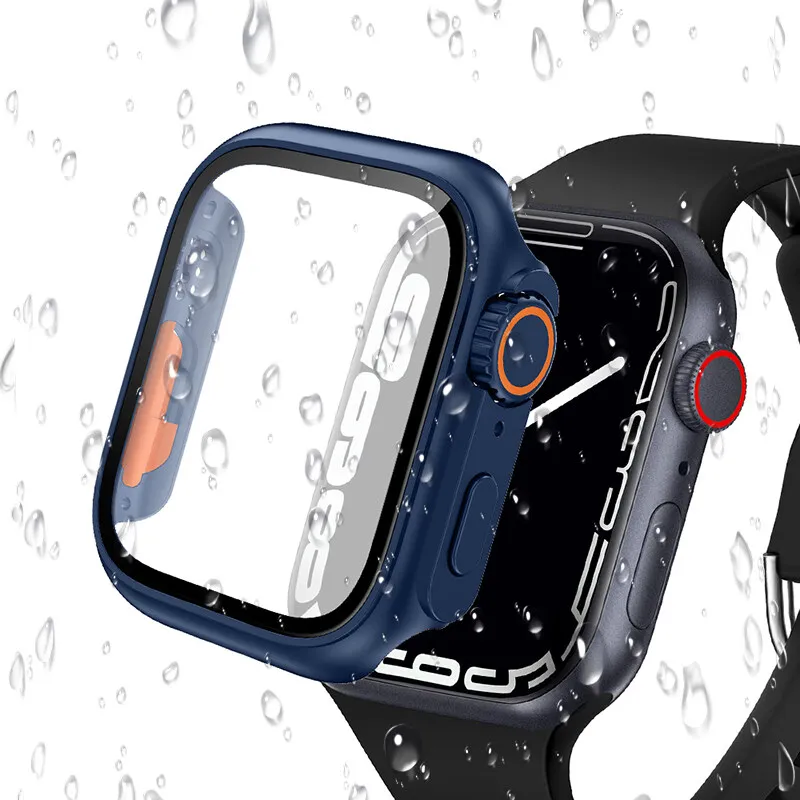 Ultra Bumper Glass+Case for Apple Watch - Full Screen Protector Cover