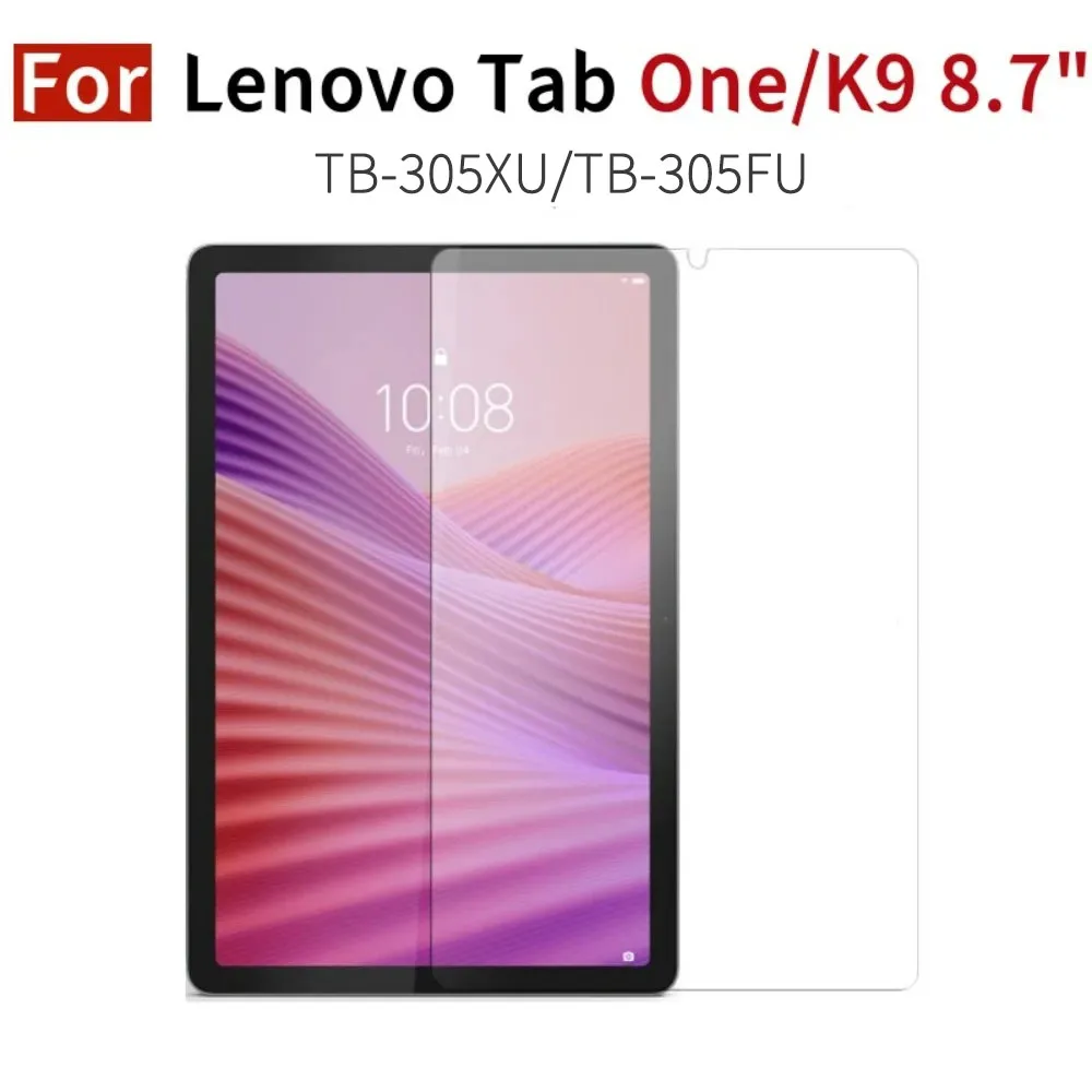 Displayschutzfolie aus gehärtetem Glas für Lenovo Tab One 8.7inch 2025