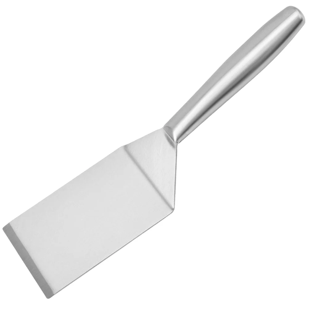 Non-stick Pan Stainless Steel Spatula Metal Flat Spatula Large Fish Turner Grill Barbeque Turner Griddle Scraper for Kitchen kitchen spatula