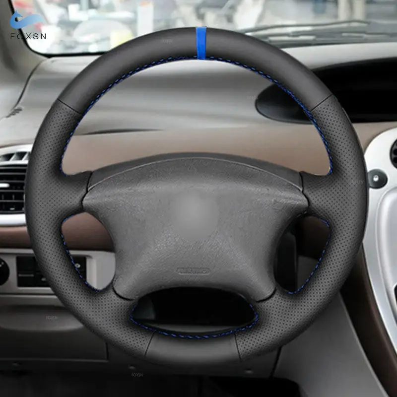 Autozubehör Lenkradbezug Lederverkleidung für Citroen C5 2001–2006 Xsara Picasso Berlingo Peugeot Partner 2003–2008