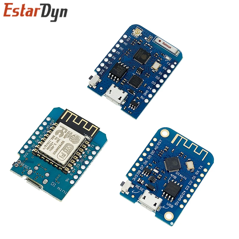 WeMos D1 Mini Pro V3.0 NodeMcu 4 MB/16 MB Bytes Lua WIFI Internet of Things Entwicklungsboard basierend auf ESP8266 CH340G Nodemcu V2 – Detail 11