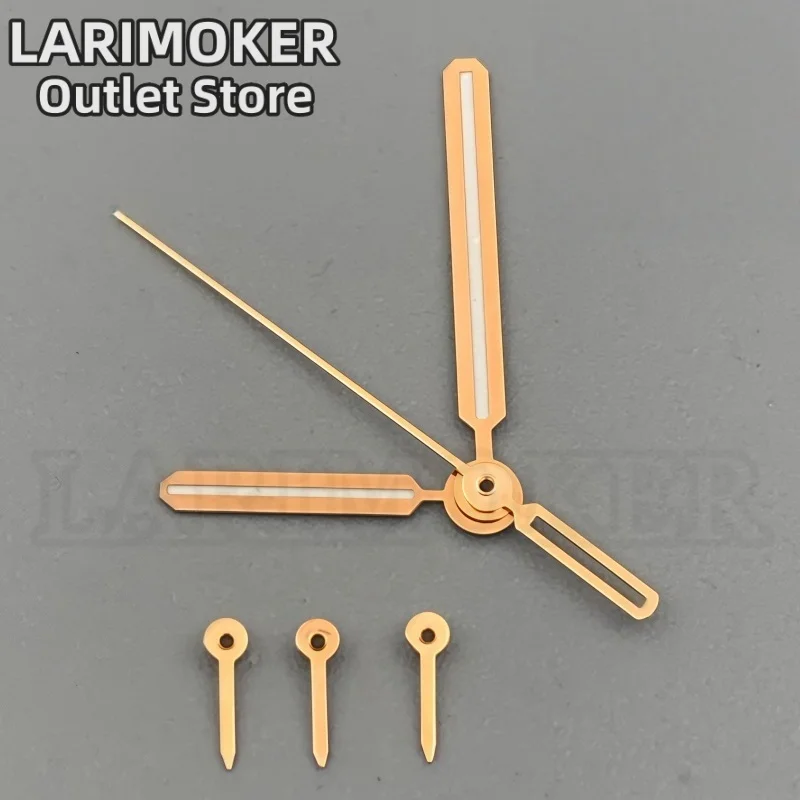 LARIMOKER Multicolor Luminous Watch Hands - Red, Orange, Green, Gold, Rose Accessory