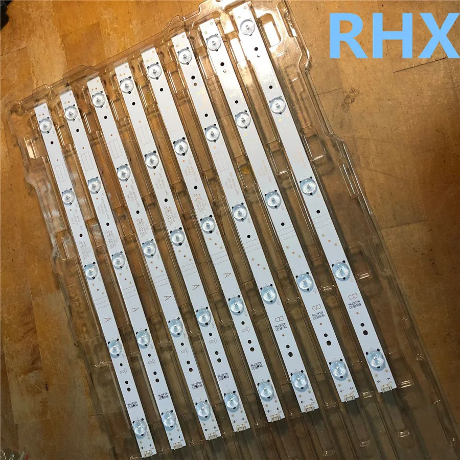 24PCS/lot FOR Skyworth 65E6000 LCD backlight strip 5800-W65002-LR40/0P40 5835-W65002-LR40/0P40 16 A+8 B   41.5CM  100%NEW