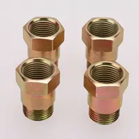 O2 Oxygen Sensor Test Pipe Extension Spacer Extender Adapter CEL M18X1.5 HHO 32mm Bung Test Pipe 4PCS 1