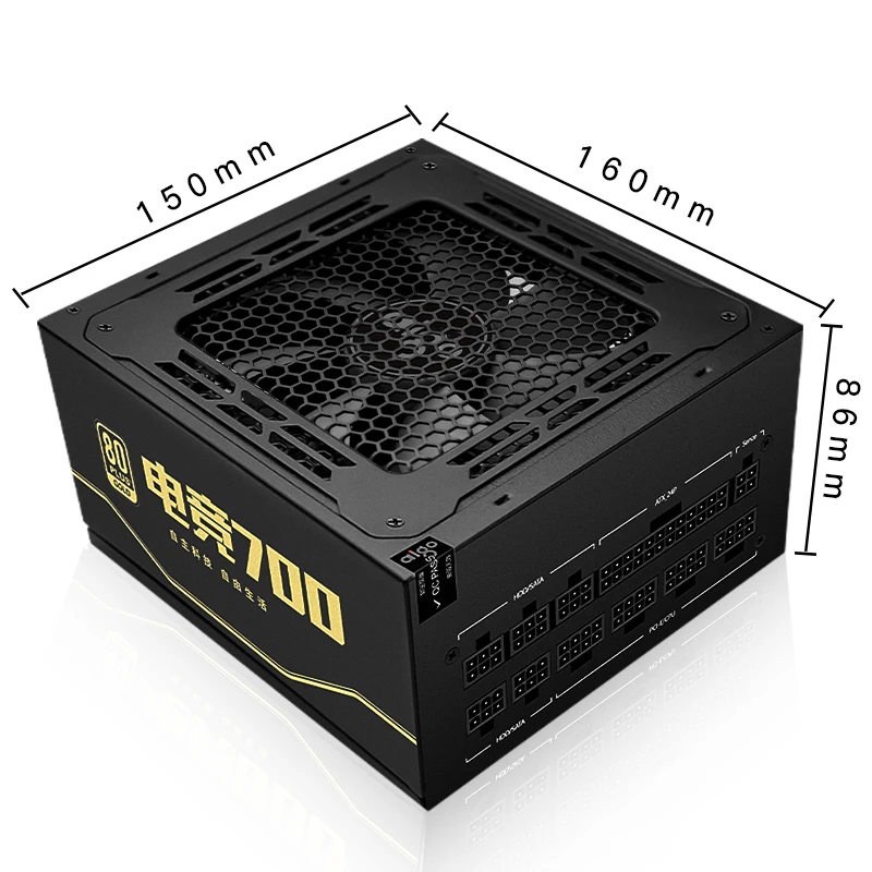 Aigo Power Supply 850W PCIE 5.0 ATX 3.0 Full Modular 80Plus Gold Certified  Game PSU for NVIDIA RTX 20/30/40 AMD Graphics Card - AliExpress