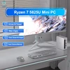 GenMachine New AMD Ryzen 7 5825U Windows 11 Pro MINI PC DDR4 16/32GB 256/512GB SSD WIFI6 RTL8852, BT5.2 Desktop Gaming Computer 2