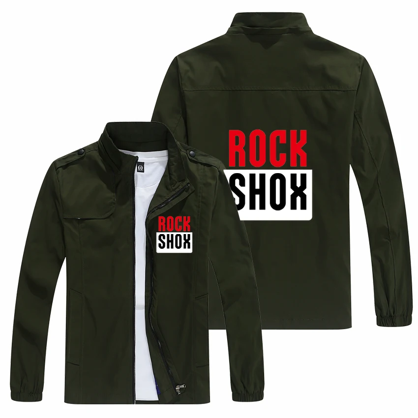 Men's Outdoor Sports Mountain Bike Biker Jacket Model Car Bike Print Jacket Windbreaker Fashion Biker Jacket Harajuku Street Jac