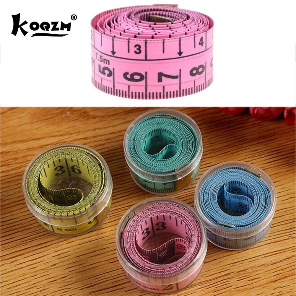 

1.5M 60" Flat Tape Measure for Tailor Sewing Cloth Soft Body Measuring Ruler