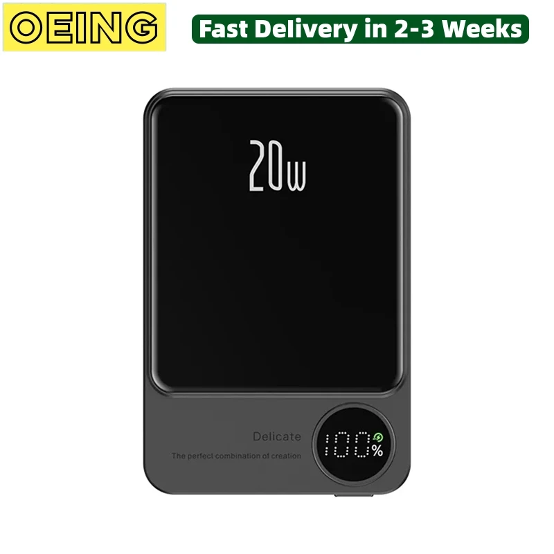 

New Magnetic Power Bank Portable Wireless Charger For iPhone 12 13 14 15 Pro Max Mini Powerbank External Auxiliary Battery Pack