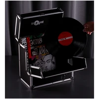 Vinyl storage box Record storage box Collection box CD album box Video disc moisture-proof storage box Technician makeup case 1