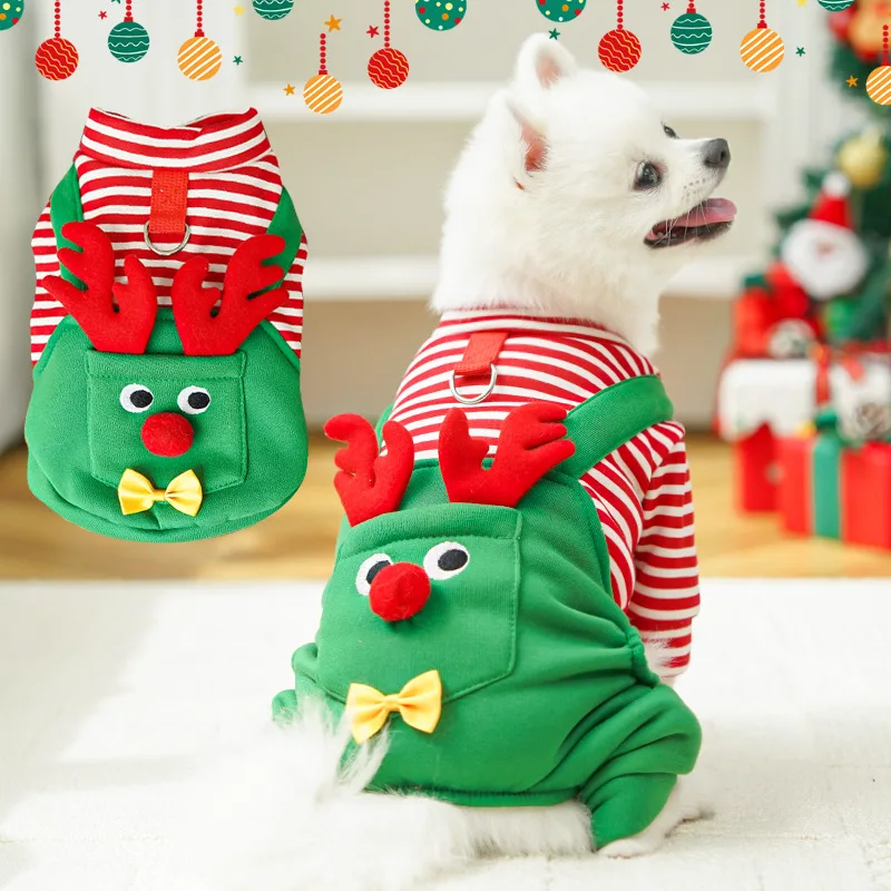 Merry Christmas pet coat image 7