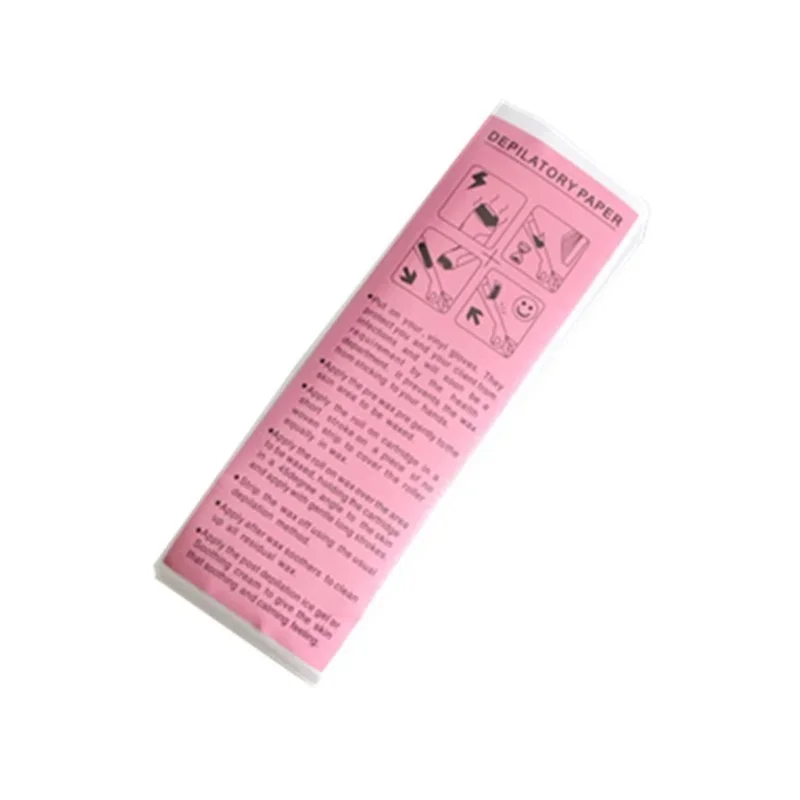 100Pcs Professional Hair Removal Waxing Strips Non-woven Fabric Waxing Papers Depilatory Beauty Tool for Leg Hairs Removal 5