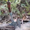 Axe Garden Outdoor Hunt Camp Survival Machete Axes Hand Tools Machete Wolf Head Hatchet Tactical Ax Tomahawk 2