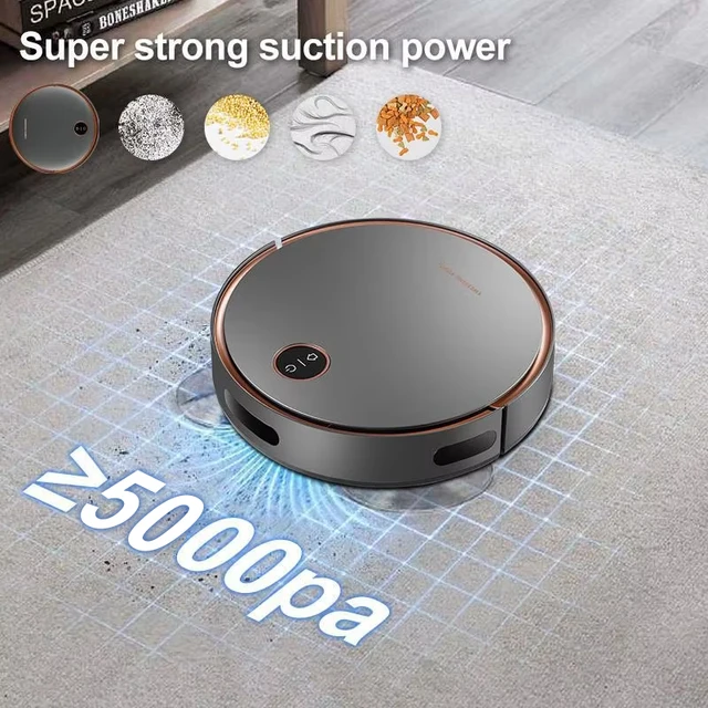 New Sweeper Sweeping 3 In 1 Smart Sweeping Robot and Vacuuming Wireless Vacuum Cleaner Sweeping Robots For Home Use 4
