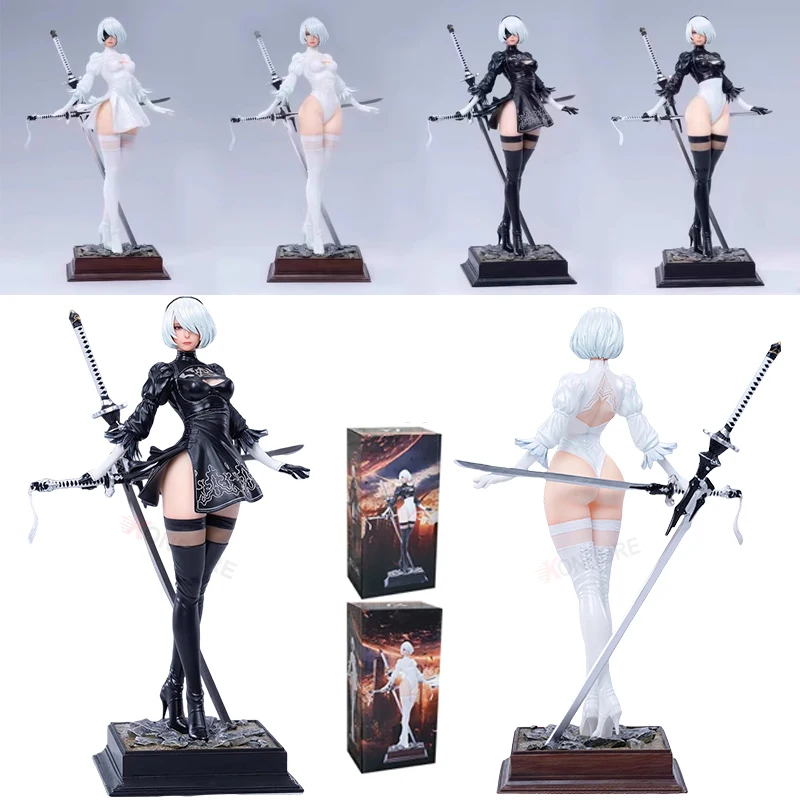Figura De Anime 2B De Nier: Automata - Coleccionable De 28 Cm En PVC