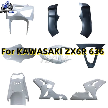 Motorcycle Fairing Kit Fit For ZX-6R 03 04 ZX6R 636 2003 2004 Bodywork Set High Quality Abs Injection Molding Black Upainted
