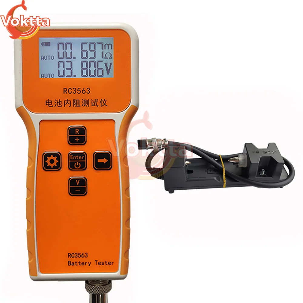 YR1030+/YR1035+ RC3563 18650 Battery Tester Lithium Battery Voltage Internal Resistance Tester Fixture Battery Power Tester Tool 3