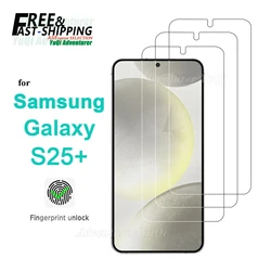 Enhanced Screen Protector - Premium 6.7 inch Tempered Glass, HD Clarity, 9H Hardness, Scratch - Resistant, Case - Friendly Design - 4 pcs (For Galaxy S25 plus)