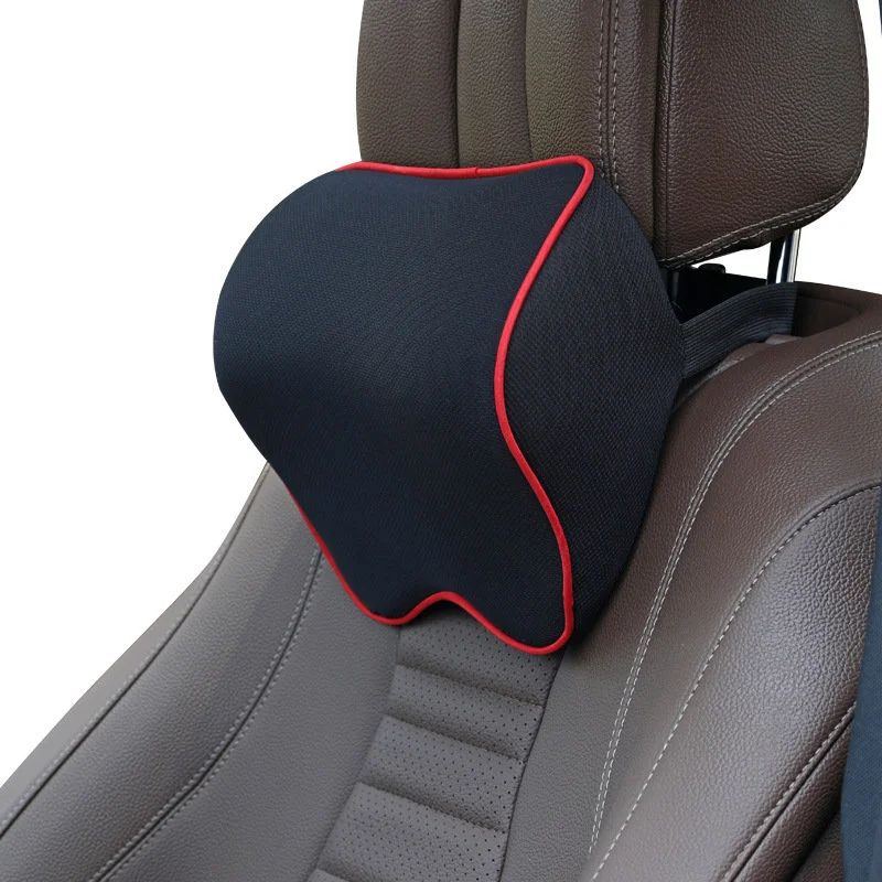 Car Pillow Car Headrest Memory Foam Pillow Car Neck Pillow Car Neck Pillow Cotton Flannel Headrest Belt for BMW E46 E39 E36 E60 E87 E90 F20 F30 F10 F10 X5 E53 E70