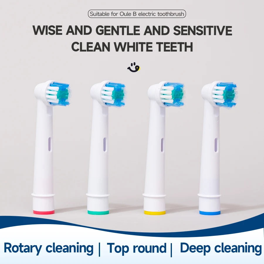 4/8pcs Replacement Brush Heads For Oral-B Electric Toothbrush Advance Power/Vitality Precision Clean/Pro Health/Triumph/3D Excel