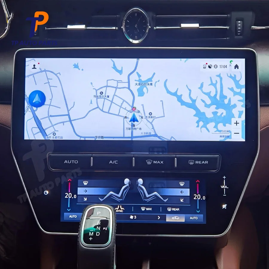 

22 Inch Android 12 QLED Screen For Maserati Quattroporte 2013-2020 Car Radio Multimedia Video Player Auto Air Conditioning Panel