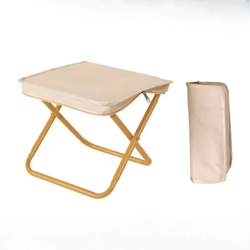 Folding Stool Outdoor Portable Folding Stool Lightweight and Convenient Folding Stool Camping Travel Fishing Portable