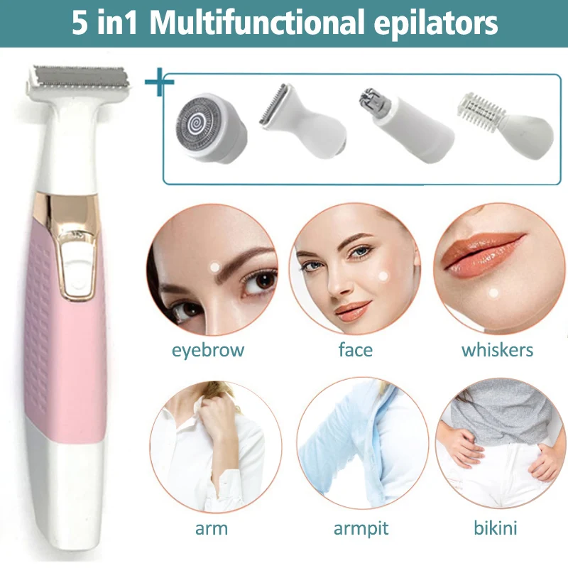VGR Pubic Hair Removal Intimate Areas Places Part Haircut Rasor Clipper Trimmer for Groin Epilator Safety Razor Man Lady Shaving 6