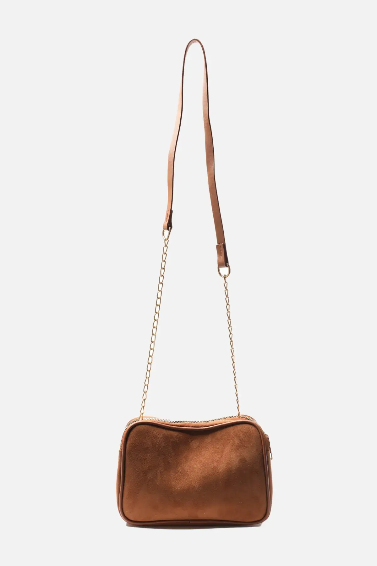 

Women's Brown Tobacco Chain Detailed Women Shoulder Bag Shoulder Strap Bag